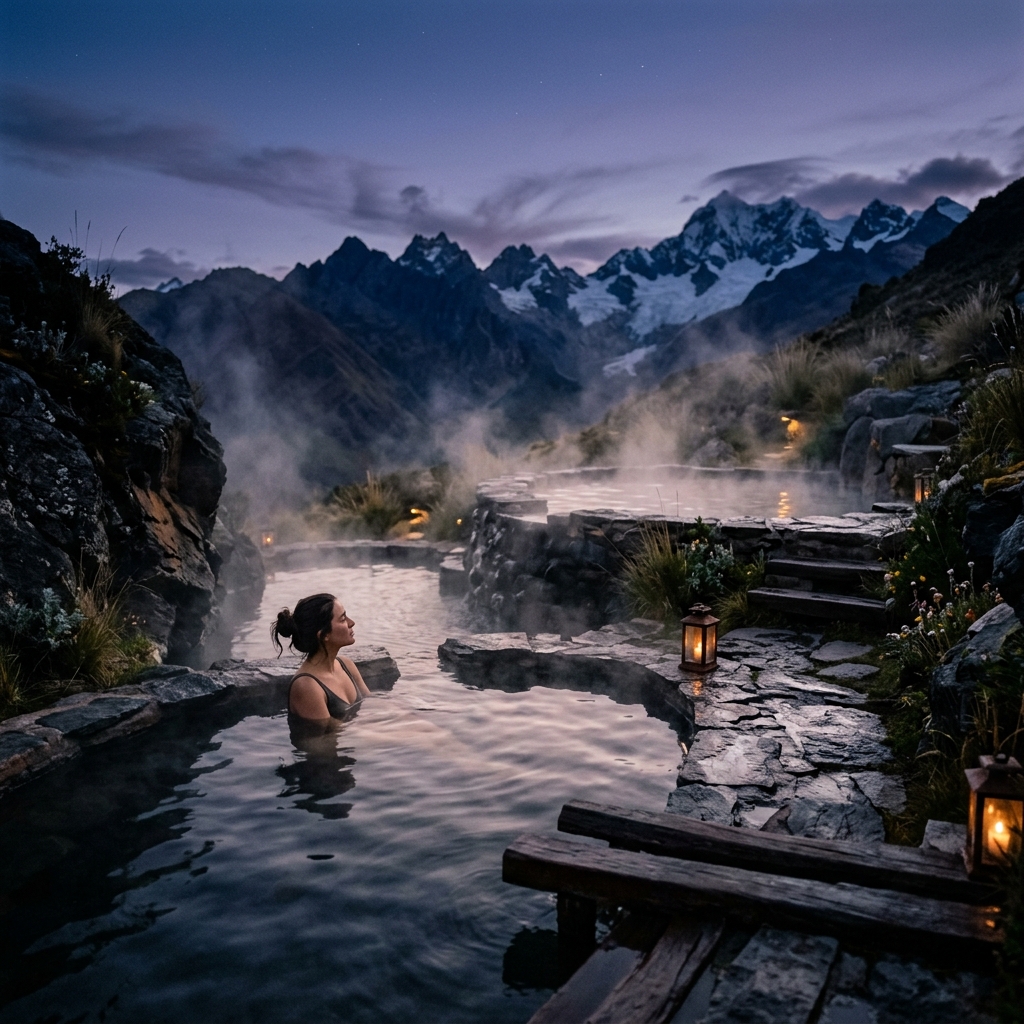 Unu Hampi: El sagrado descanso termal